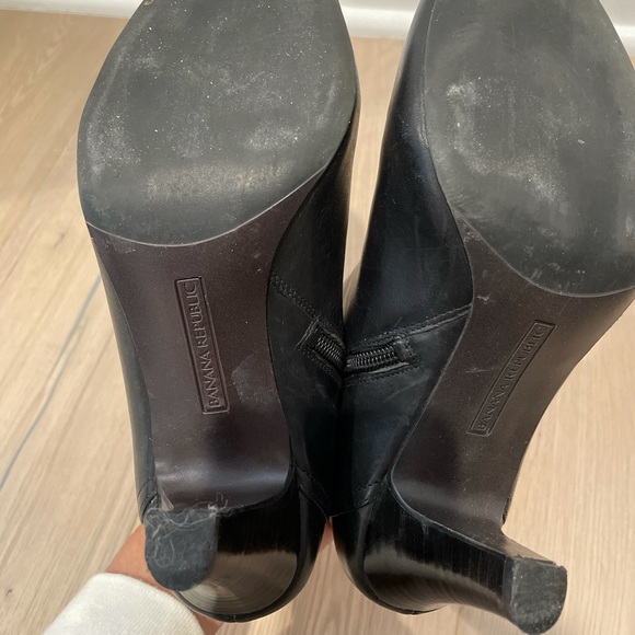 Leather Ankle Boots - Picture 4 of 5